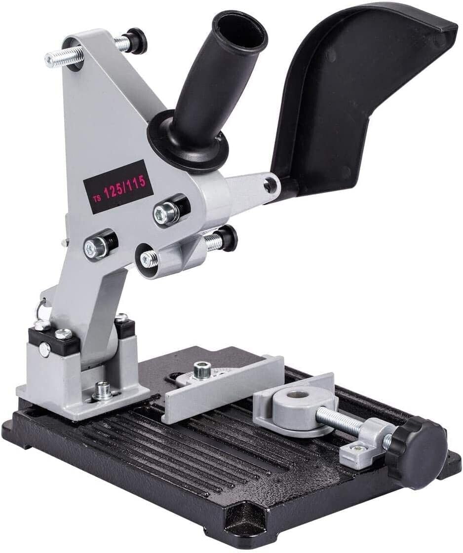 SUPPORTO DA BANCO PER SMERIGLIATRICE ANGOLARE 115/125 mm TRASFORMA IL FLEX IN TRONCATRICE PER LEGNO E METALLO