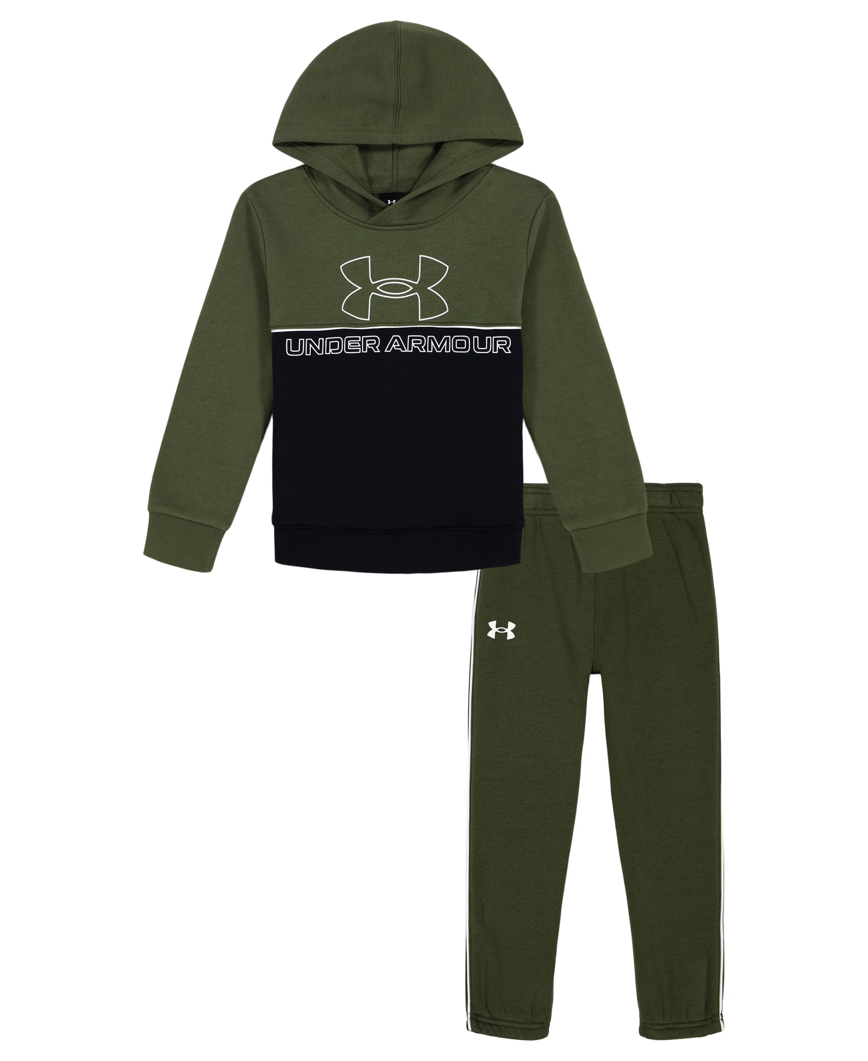 Under Armour Boys' 2-Piece Hoodie Set, Pullover Sweatshirt and Fleece Pants