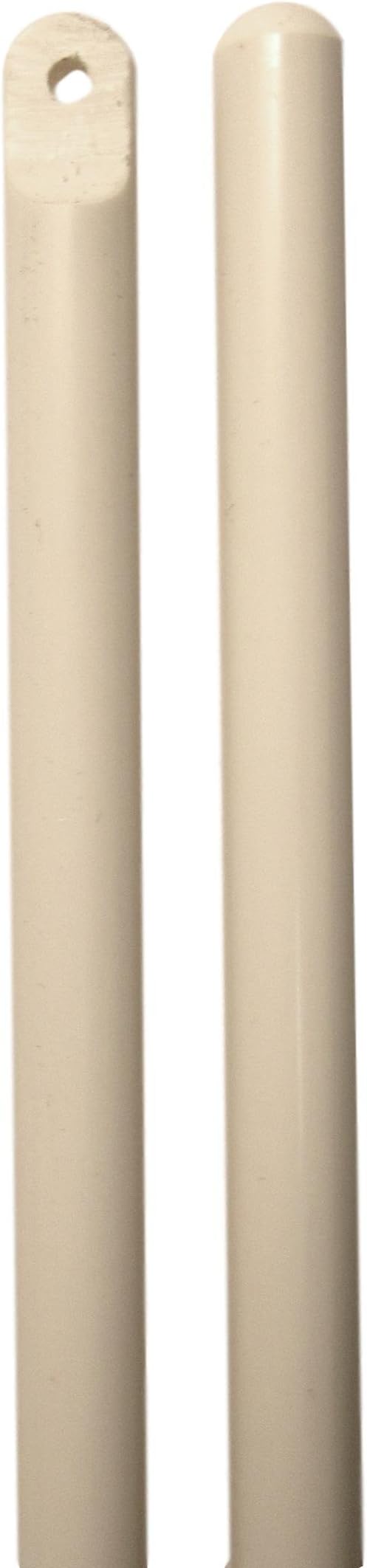 gmagroup Blind Tilt Wand Rod- Built in Intergrated Tip - Easy to Hang - 2 Pack - 48" in Length (Ivory)