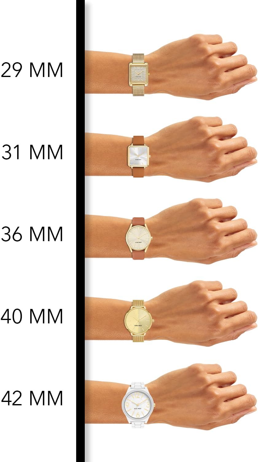 Nine West Women's Mesh Bracelet Watch - Image 6