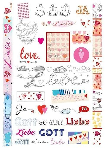 Stickerheft Bibel kreativ - Gott ist Liebe – vue 3