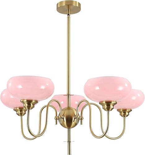 Miniatura 13 de BOKT Candelabro Francés de Oro y Blanco Moderno de 3 Luces para Comedor Sobre Mesa Candelabros Vintage para Vestíbulo Ajustables 3 luces