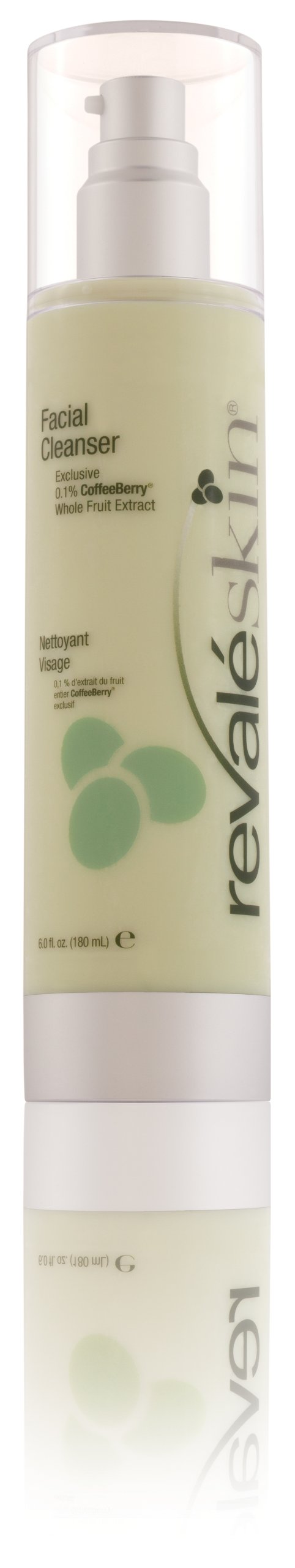 Facial Cleanser with Exclusive 0.1% Coffeeberry Formulation 6 Fluid Ounces (180ml) Pump Bottle