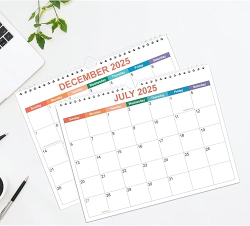 Miniatura 5 de Calendario 2026  Calendario de 12 meses de enero de 2026 a diciembre de 2026, calendario 2026 con papel grueso, 8.5 x 11 pulgadas, colorido