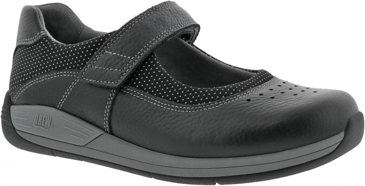 Drew Trust Womens Adjustable Mary Jane Orthopedic Comfort Shoe