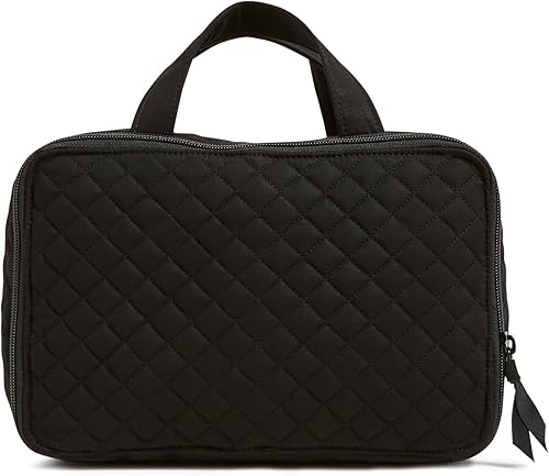 Miniatura 3 de Vera Bradley Estuche organizador de maquillaje de viaje de algodón para mujer