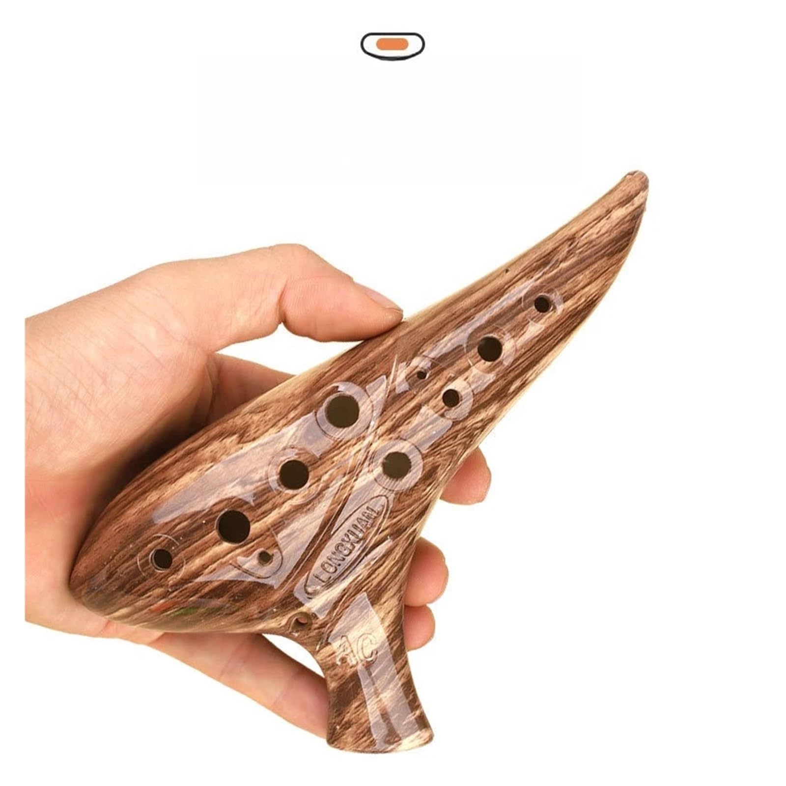 Ocarina Ceramica Alto C AC 12 fori Ocarina Alto C Key, set iniziale di strumenti musicali in ceramica con borsa for libri canzoni for principianti adulti per Principianti Adulti
