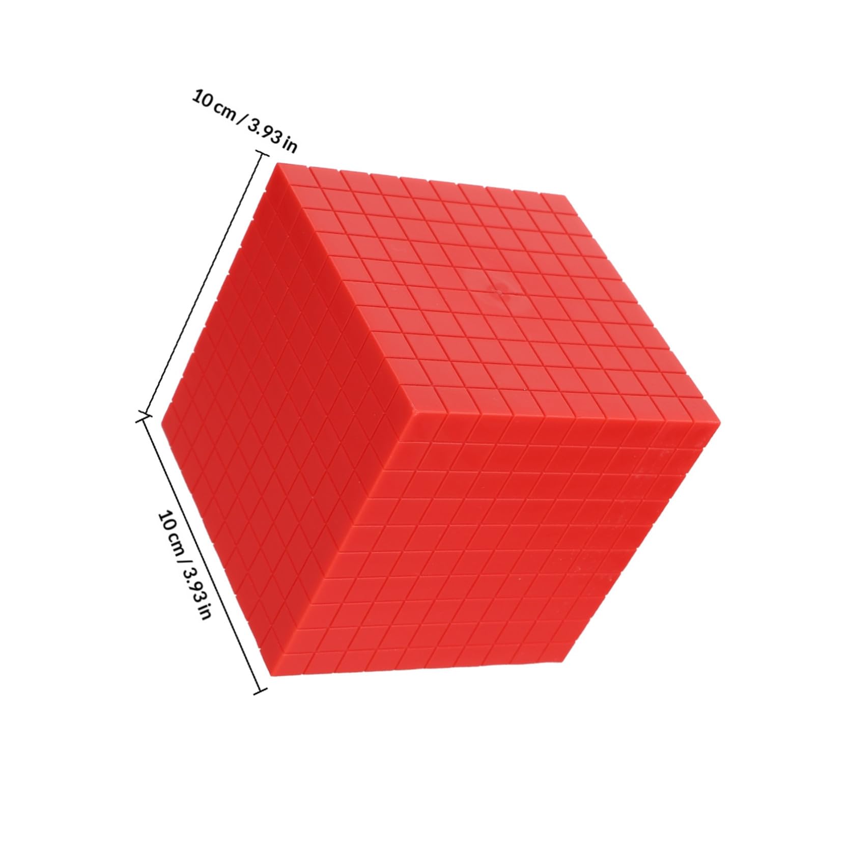 Cubo Conteggio Matematica Plastico per Ragazzo Ragazza | Gioco Apprendimento, Sviluppo Intelligenza e Percezione Spaziale, Articolo Didattico per Scuola