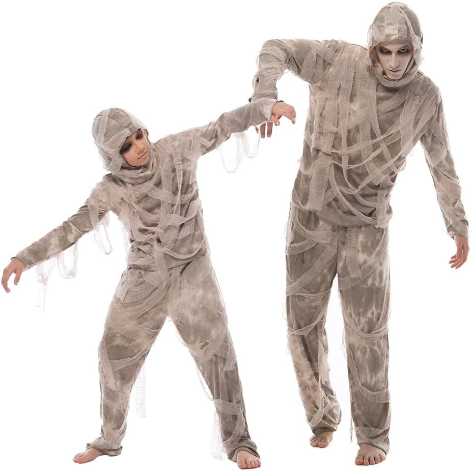 FantastCostumes Men's Adult Mummy Suit Horror Cosplay Ancient Egypt Halloween Costume - Image 6