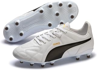 Chuteira Puma King Campo Branca Masculina