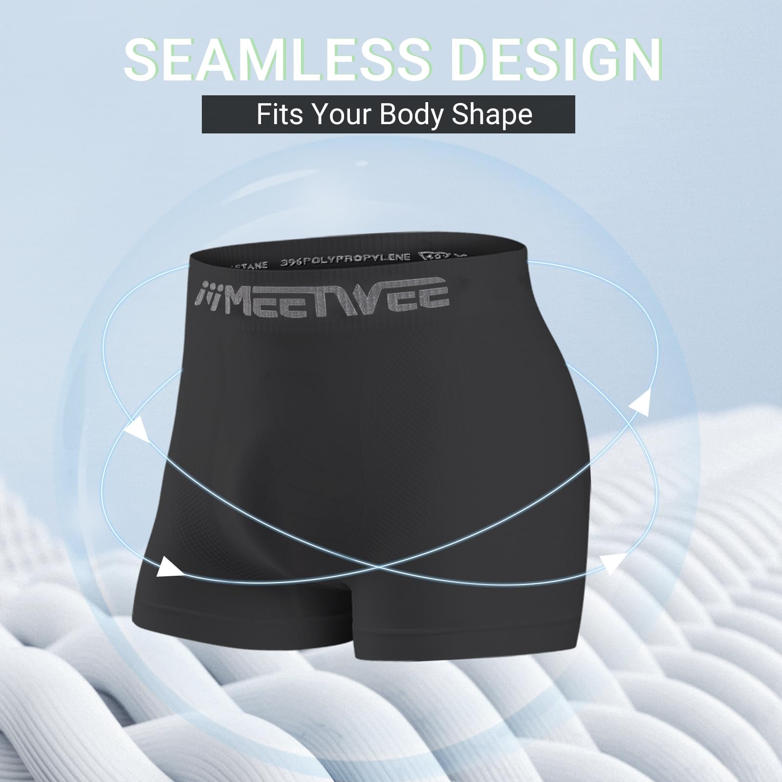 MEETWEE Leggins de Compresión para Hombre Running Fitness Yoga
