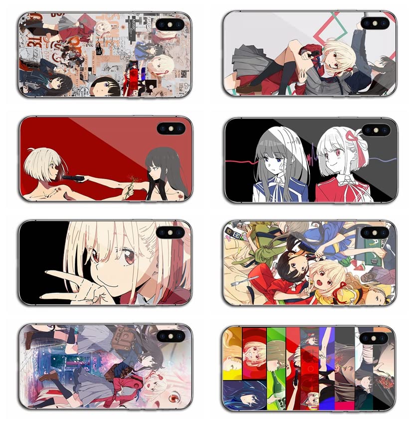 Amazon Co Jp Wyfc リコリス リコイル スマホケース Iphone ケース 錦木千束 井ノ上たきな 可愛い 周辺 コスプレ小物 Iphone ケース 保護ケース 脱着簡単 Iphone多機種 人気 アニメ 漫画 日常 小物 1 Iphone 7plus 8plus ホビー