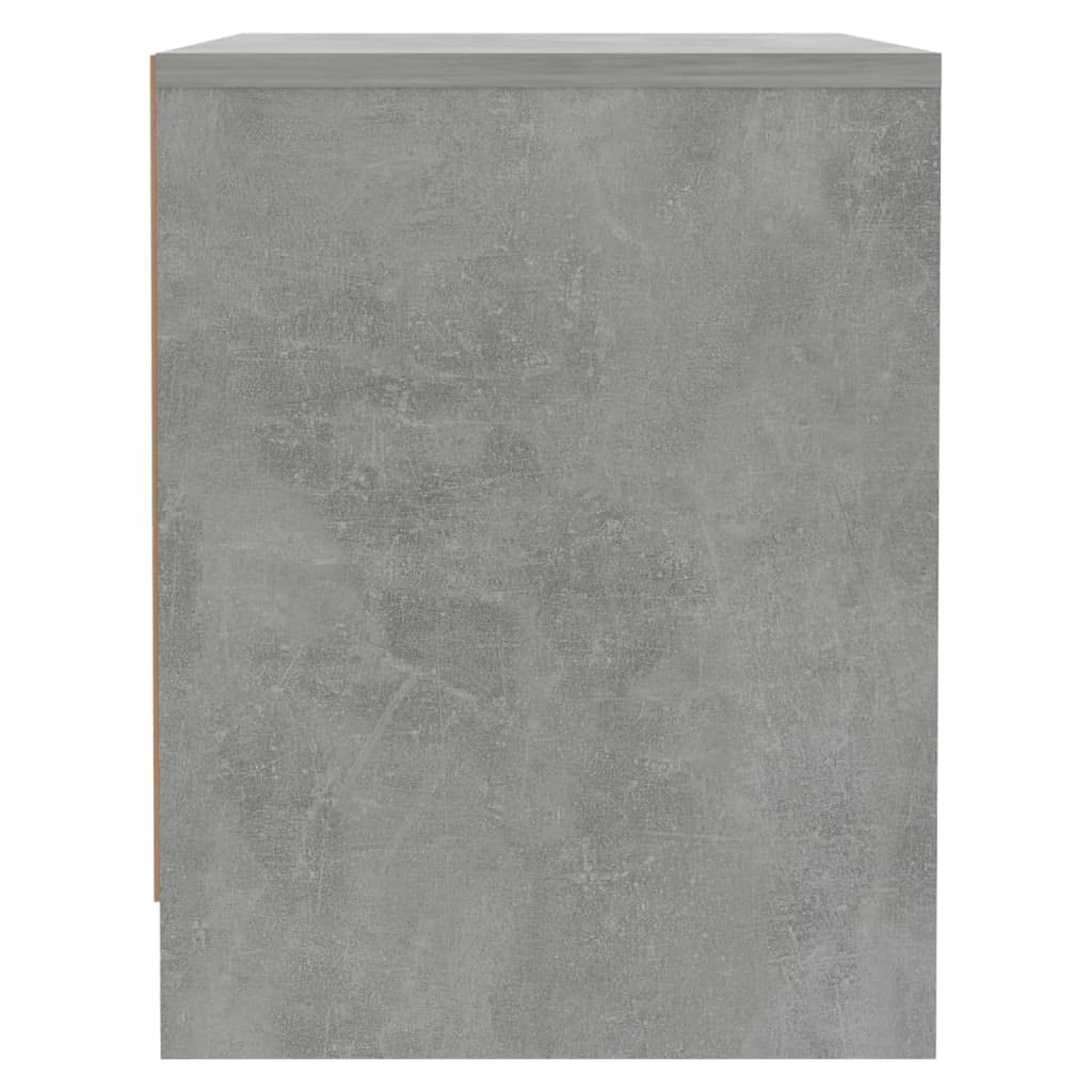 vidaXL Szafki nocne, 2 szt., szarość betonu, 45x34x44,5 cm