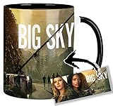 Big Sky Kylie Bunbury Katheryn Winnick Tasse Ceramique Int�rieure et Poign�e Noire Mug