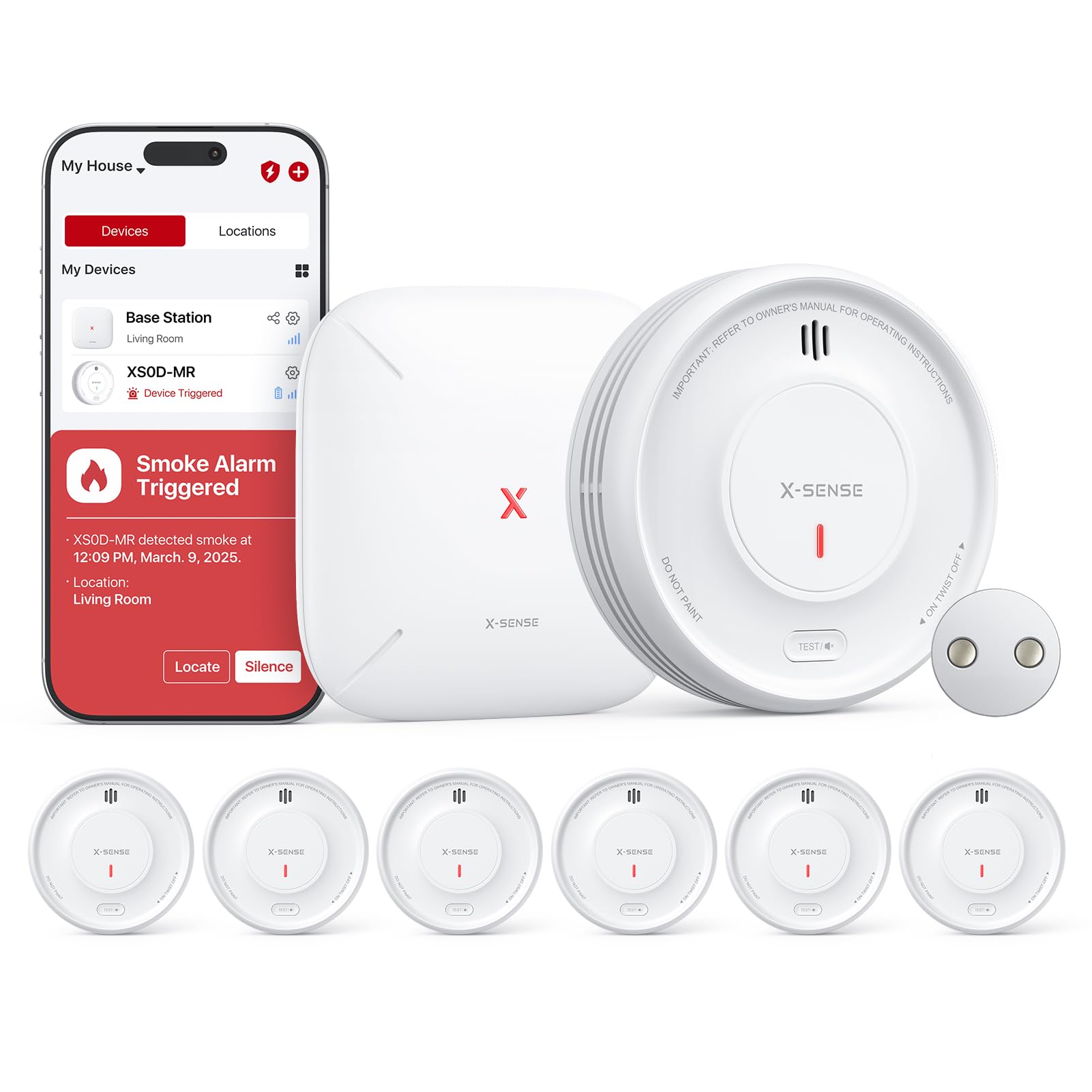 Rilevatore Fumo E Monossido Intelligente - Sicurezza Connessa Per Casa