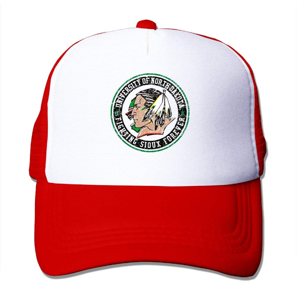 JssmaoCCbros UND University Fighting Trucker Mesh Back Hats Caps One Size Fit All Black