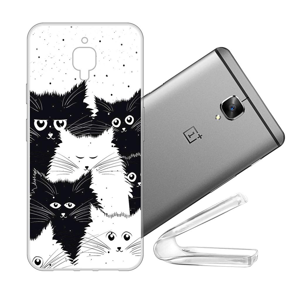 Case for OnePlus OnePlus 3T Cover Slim Fit Soft,Ultra Flexible TPU  Bumper Cover for ONEPLUS 3T Case Silicone Shell Protector(Image/C-07)