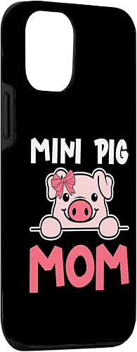 Miniatura 3 de iPhone 13 Cute Mini Pig Mom  Carcasa para mujer propietaria de cerdo en miniatura