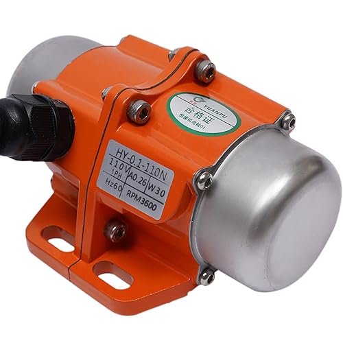 Vibración concreta del motor de vibración 30W - 3600RPM, vibradores vibratorios asíncronos de la aleación de aluminio de la CA 110V para la