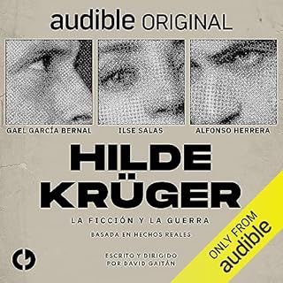 Hilde Krüger, la ficción y la guerra Audiolibro Por David Gaitán arte de portada