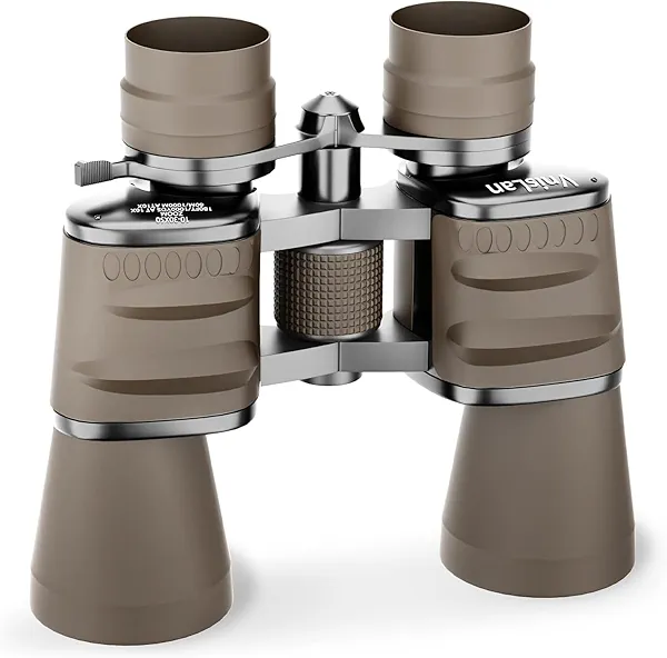 10-30x50 HD Zoom Binoculars for Adults with High-Powered & Image Stabilization - Waterproof, Clear Low-Light Vision Binos for Bird Watching, Hunting, Travel, Cruise Ship Use