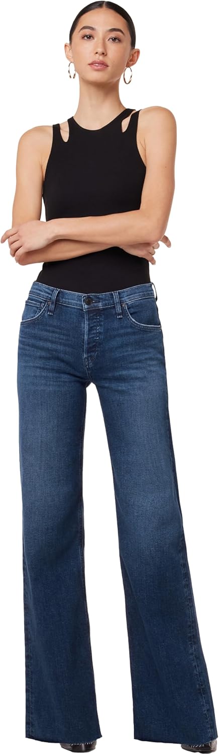 Hudson Womens Rosie High Rise Wide Leg Jean - Image 6