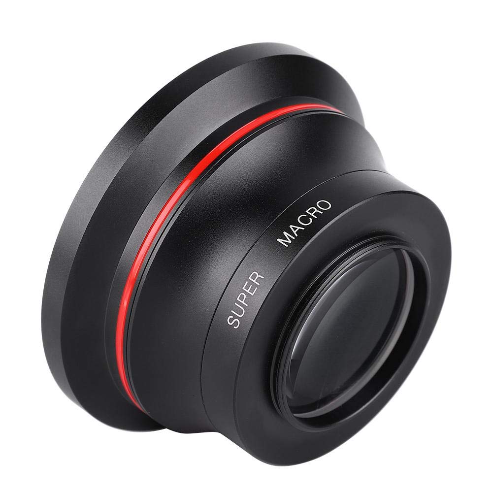 0.39X Super Weitwinkelobjektiv Ersatz für DV Kameras Mobiltelefone mit 37 mm Telefonclip