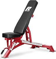 Vista 9 de RITFIT Adjustable Weight Bench with Multiple Back Positions for Full Body Workouts, Incline, Decline, and Flat Settings for Home Gym Strength