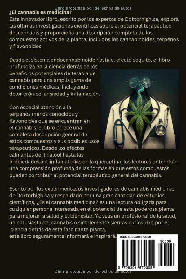 Vista 2 de El Cannabis Es Medicina Una exploración en profundidad de los cannabinoides, terpenos y flavonoides. El potencial terapéutico del cannabis.