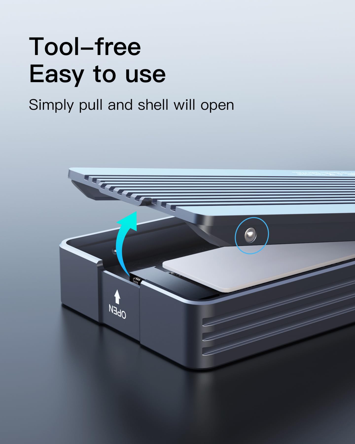 Maskedfish eGPU Thunderbolt 3/4 USB4 40 Gbit/s PD 85 W Station d