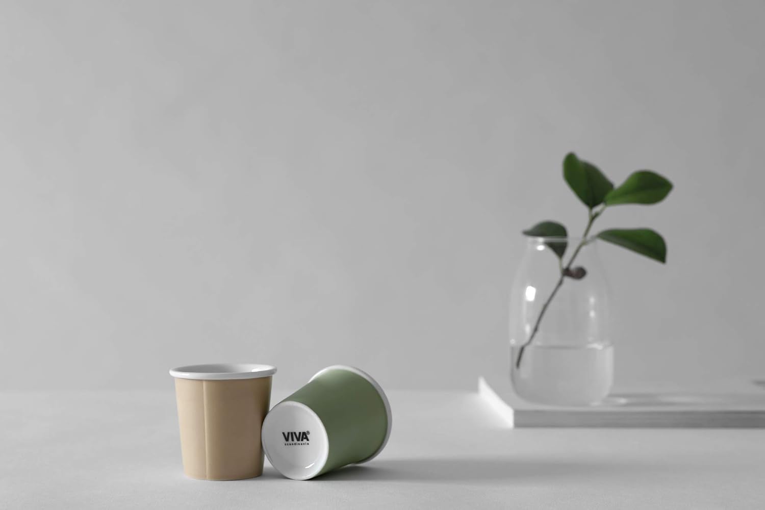 New Product Viva Scandinavia 9102205 Espresso Cup, Porcelain, Beige, 6.3 x 6.3 x 6.3 cm
