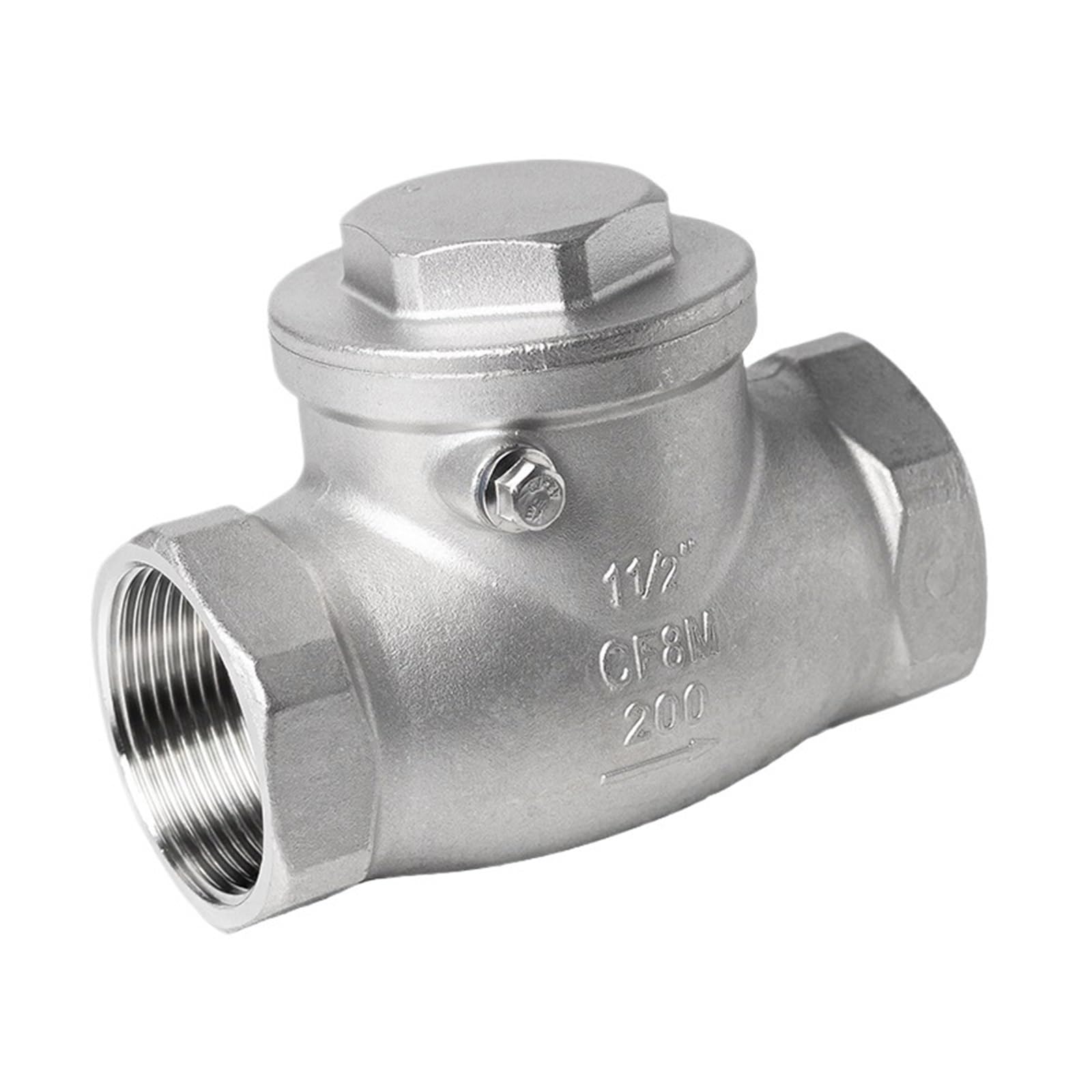 Dkgnyxnplj Dn10 3 Points 304 Stainless Steel Horizontal Check Valve H14w-16P Dn15(Dn10 3 Points)