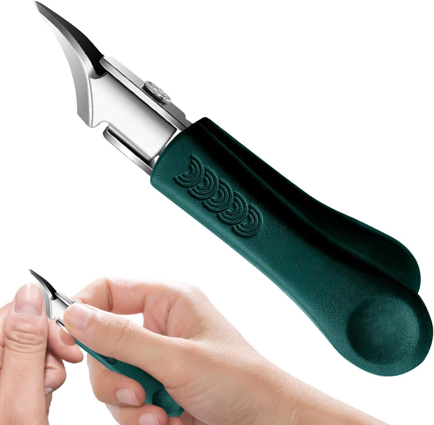 Ingrown Nail Clipper Eagle Beak Beveled Nail Clippers Slanted Curved Blade Anti-Splash Nails Clippers Toe Toenail Clipper
