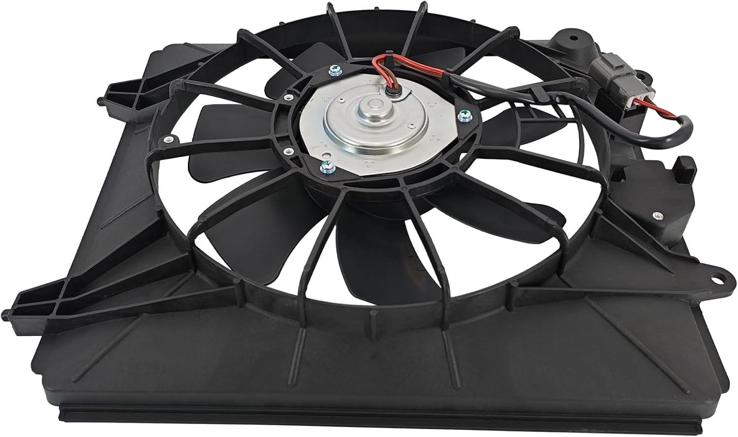 Right A/C Condenser Fan Assembly Compatible with Honda CR-V CRV 2002-20062010-2011, Element 2003-2006 2.4L L4 Replace for 38611PNA003 38615REZA01 38616REZA01 621-444 611330