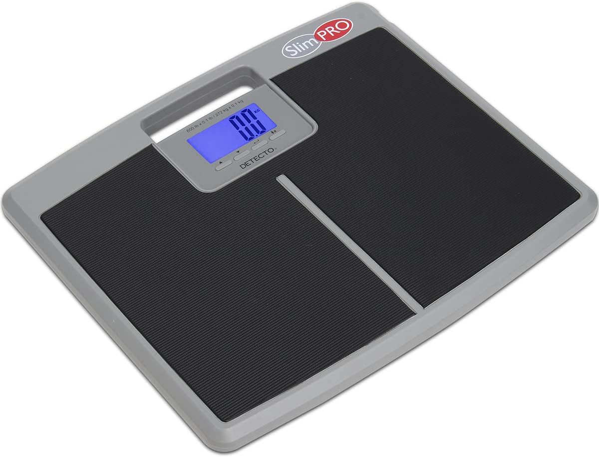 SlimPro Portable Electronic Home Bath Weigh Scale
