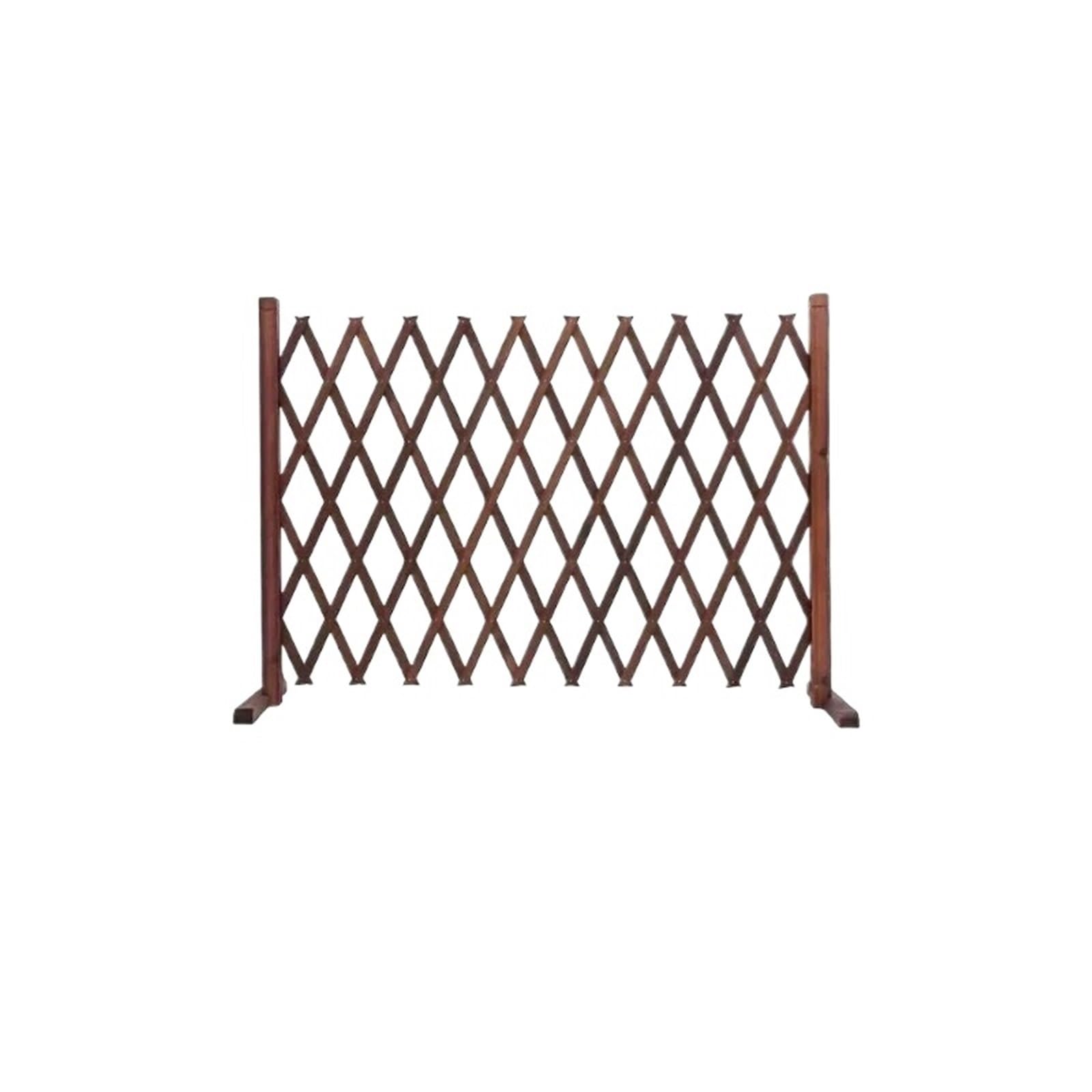 Retractable Dog Gate Adjustable Wooden Pet Barrier Gate Extendable Dog Cat Fence For Bedroom Patio Living Room(Height 90cm)