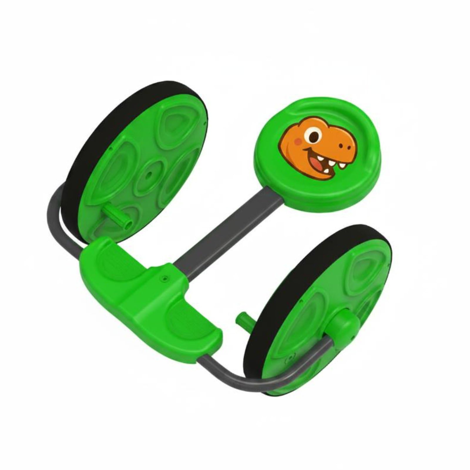 Kinder Gleichgewichts Dreirad Balance Tricycle Indoor Rad Spielfahrzeug mit Rutschfesten Trittflächen Und Kontrollierter Bewegung Fördert, Grün