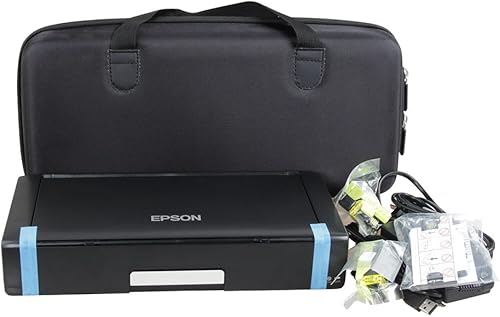 Miniatura 6 de Hermitshell Estuche rígido de viaje para impresora móvil inalámbrica Epson Workforce WF-100/WF-110