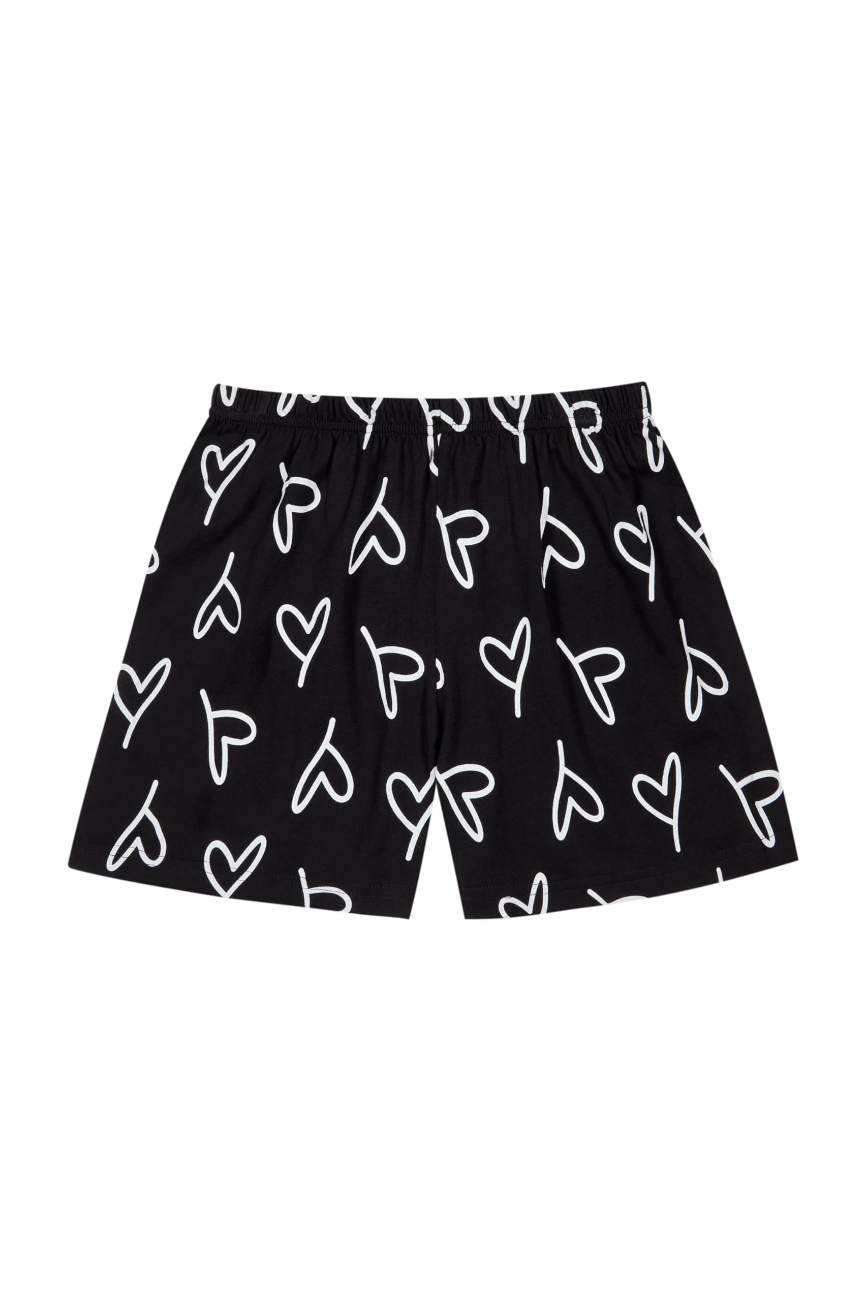 ThePyjamaFactory Niñas Be Kind Love Corta de algodón Pijamas