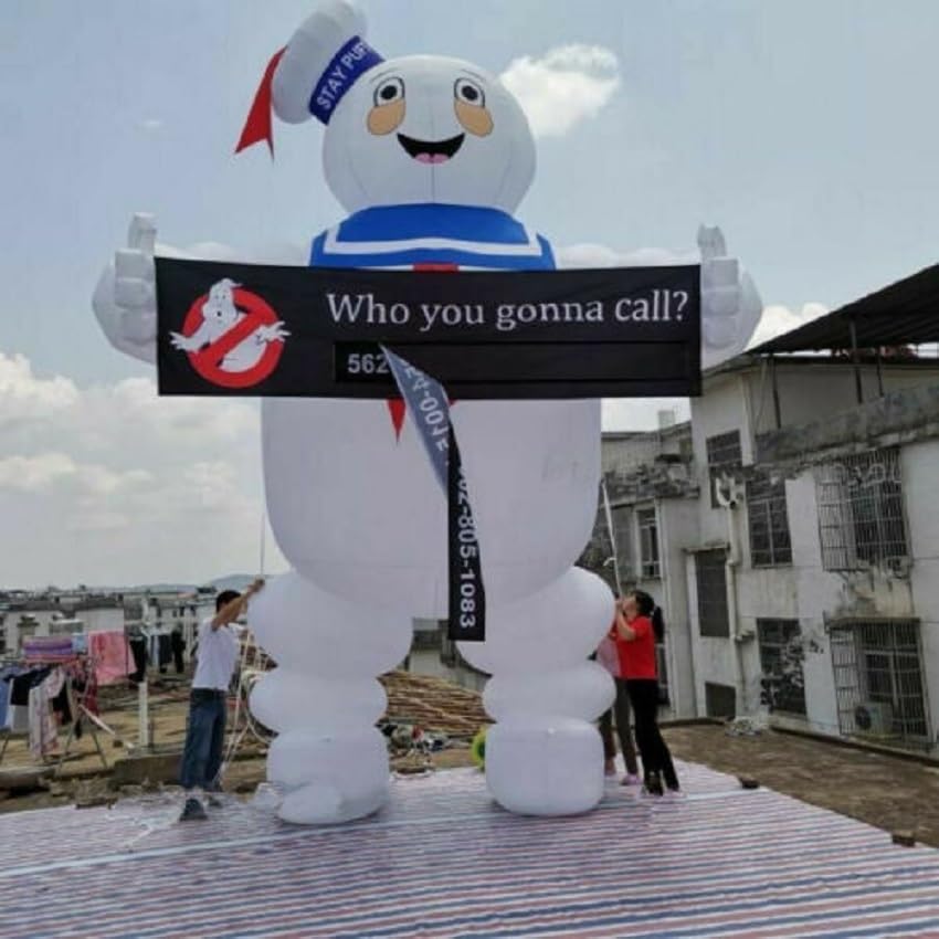 Nuevo gigante inflable 6 mH Stay Puft Marshmallow Man Custom