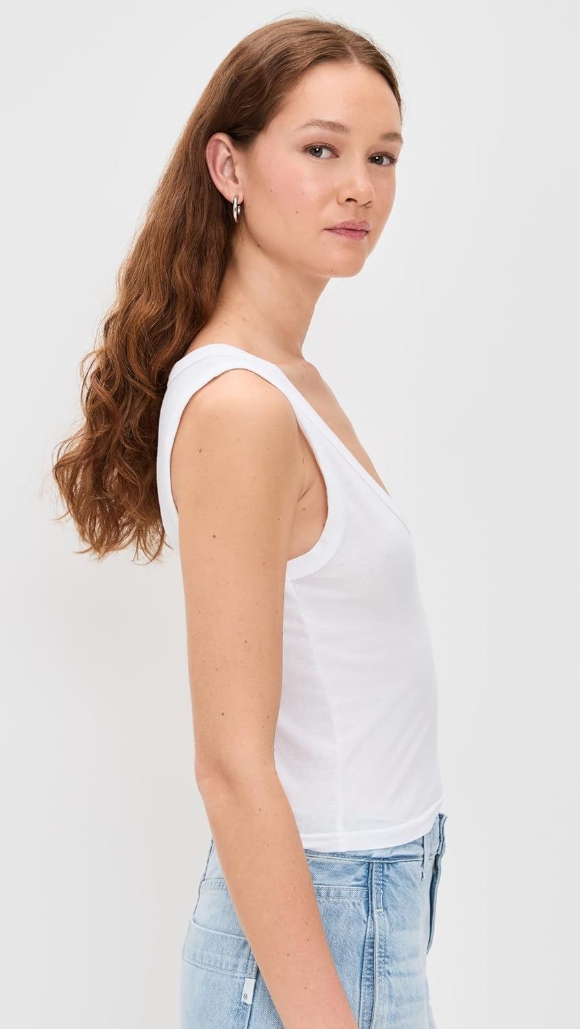 perfectwhitetee Women's Scoop Tank - Image 3