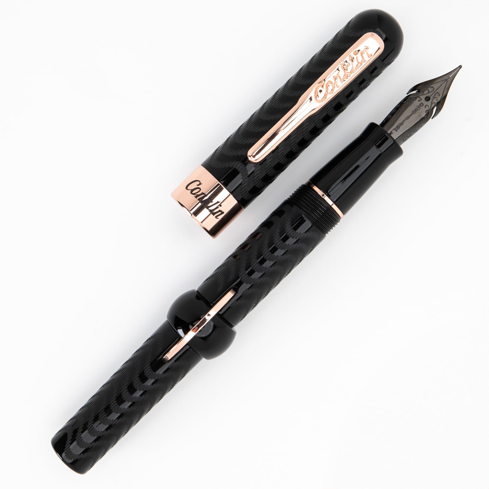 Conklin Mark Twain Crescent - Pluma, color negro