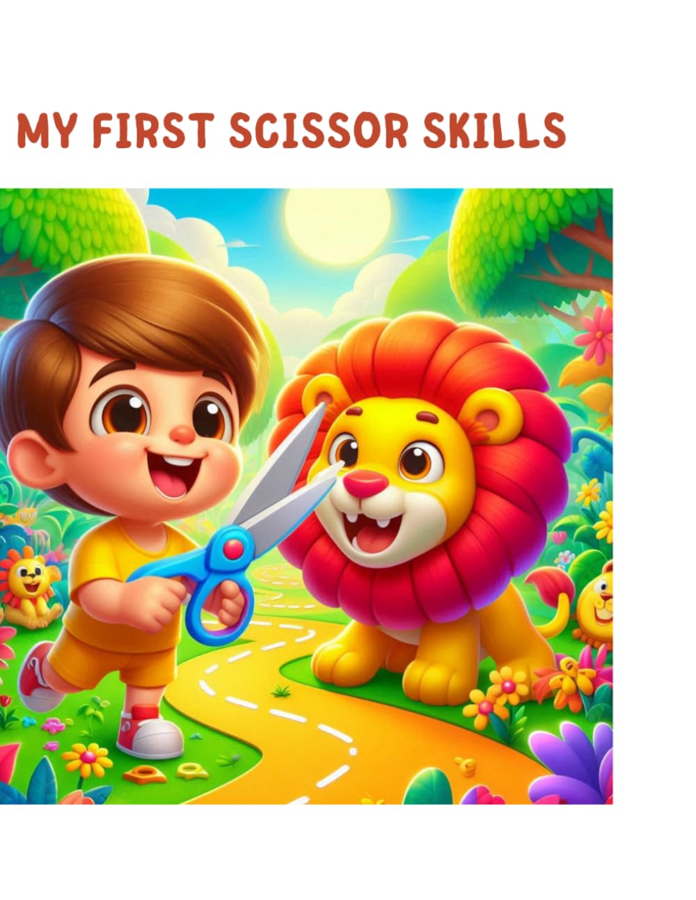 MY FIRST SCISSOR SKILLS: My First Scissor Skills: The Animal Haircut Activity Book