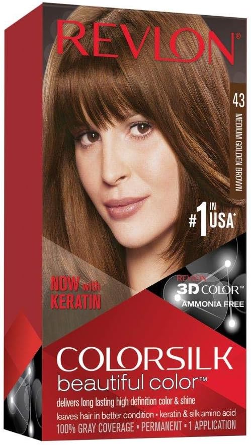 colorsilk Beautiful Color, 43 Medium Golden Brown