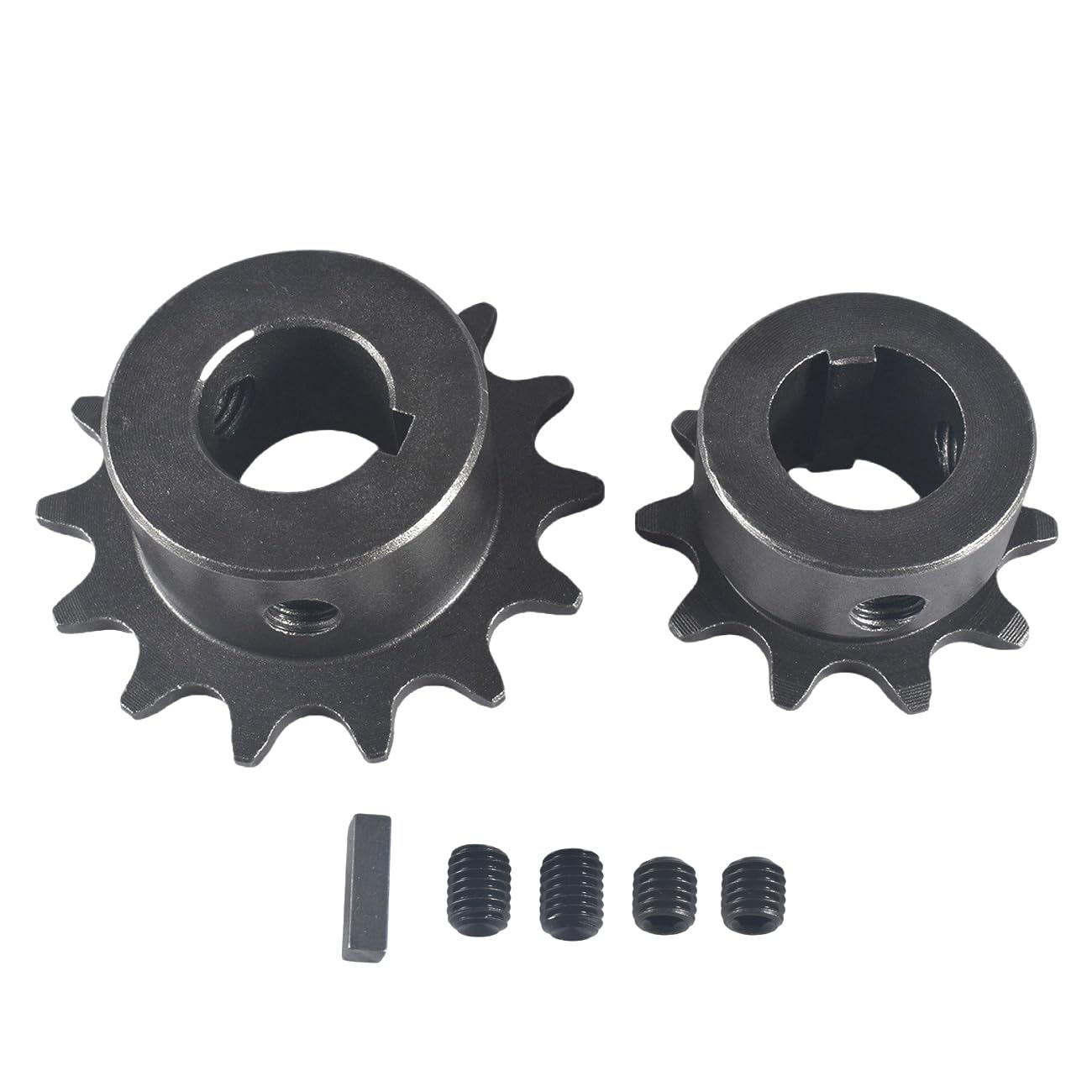 Jackshaft Sprockets with UCFL203 Pillow Block Bearings Go Kart Minibike Complete Jackshaft Kit 5/8" X 12" #35 Chain
