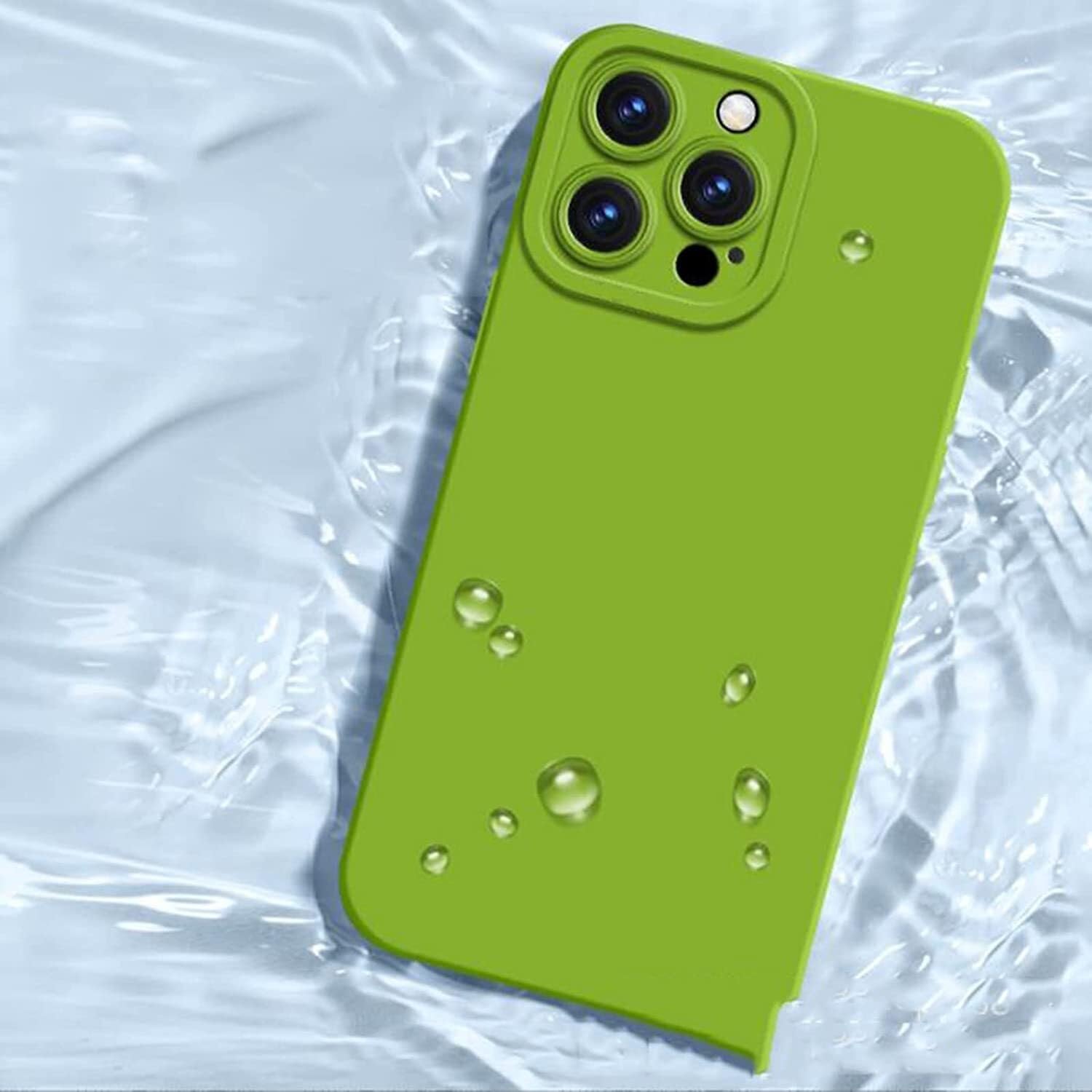 Funda de silicona, silicona líquida delgada de tacto suave y sedoso, funda protectora de goma antiarañazos de cuerpo completo, para iPhone 14/14 Pro/14 Plus/14Pro Max (Color: gris, tamaño: 14