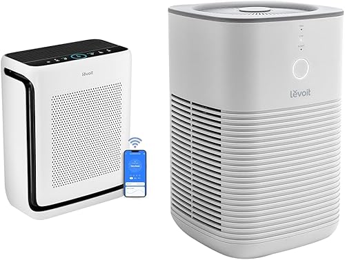 Miniatura 1 de LEVOIT Purificadores de aire para el hogar, habitación grande de 1800 pies cuadrados y habitación pequeña de 161 pies cuadrados con filtros lavables
