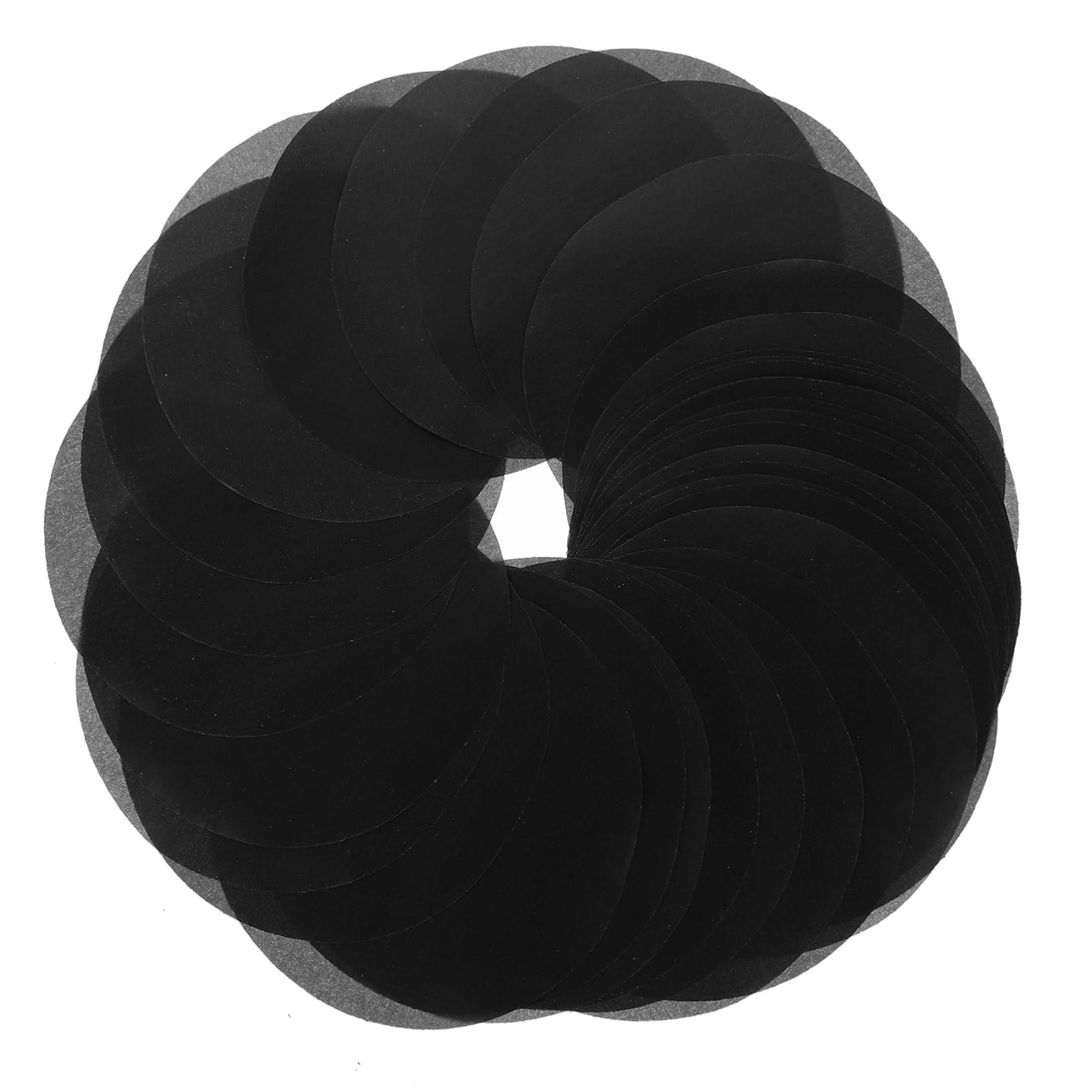 SOLUSTRE High-temperature Resistant Paper Sealing Film 500pcs Leakproof Cup Sealer for Hot Cold Beverages Easy Straw Piercing Spill Proof Round Shape