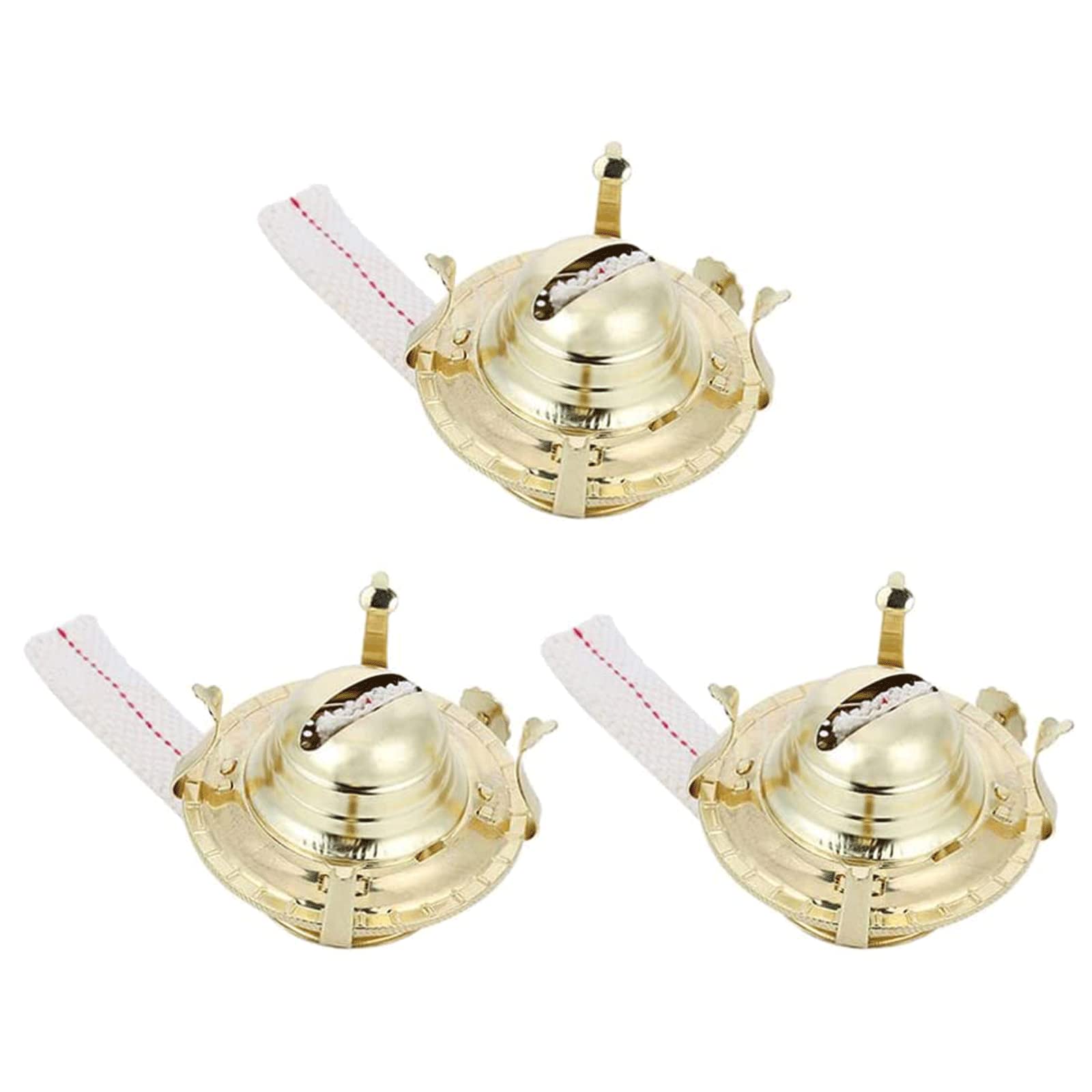 Kerosene lamp, 3Pcs Lamp Burner Replacement Chimney Holder Wick Antique Parts