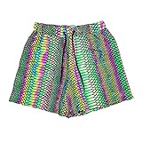 【Intimes Design】: Gut geschnittener und verstellbarer Kordelzug bietet maximalen Komfort und Passform, die Shorts können sich frei um Ihre Oberschenkel bewegen und sind beim Gehen oder Sitzen nicht unangenehm.